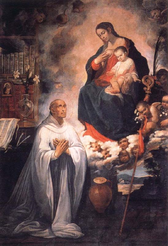 ROELAS, Juan de las Vision of St.Bernard china oil painting image